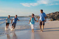 Family at Mullaloo Beach