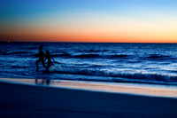 Family beach photograph