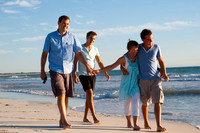 Family at Mullaloo Beach